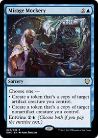 Mirage Mockery, Commander: Phyrexia: All Will Be One
