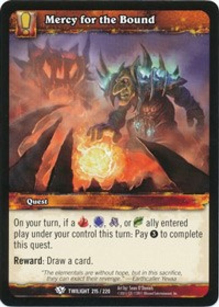 Mercy for the Bound, Standard, front
