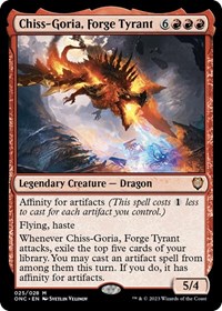 Chiss-Goria, Forge Tyrant, Commander: Phyrexia: All Will Be One