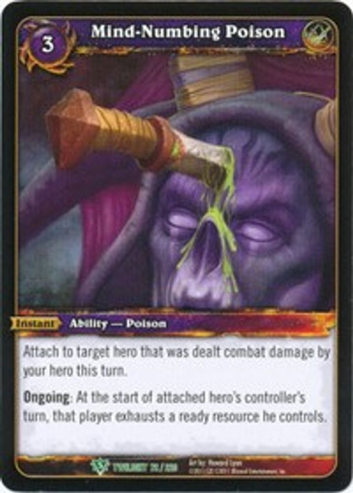Mind-Numbing Poison, Standard, front