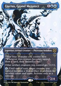 Unctus, Grand Metatect (Showcase) (Step-and-Compleat Foil), Phyrexia: All Will Be One