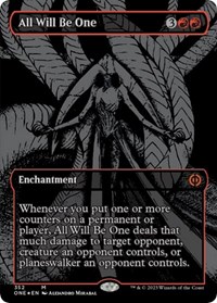 All Will Be One (Oil Slick Raised Foil), Phyrexia: All Will Be One