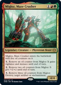 Migloz, Maze Crusher, Phyrexia: All Will Be One