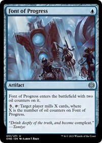 Font of Progress, Phyrexia: All Will Be One