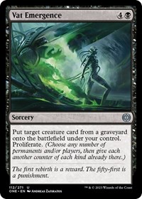 Vat Emergence, Phyrexia: All Will Be One