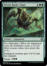 Sylvok Battle-Chair, Phyrexia: All Will Be One