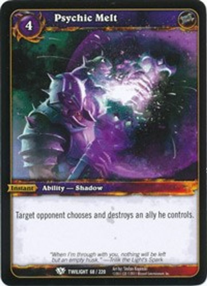 Psychic Melt, Standard, front