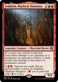 Solphim, Mayhem Dominus, Phyrexia: All Will Be One