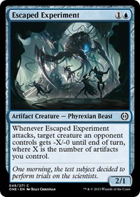Escaped Experiment, Phyrexia: All Will Be One