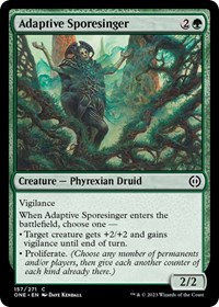 Adaptive Sporesinger, Phyrexia: All Will Be One