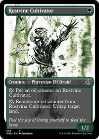 Rustvine Cultivator (Showcase), Phyrexia: All Will Be One