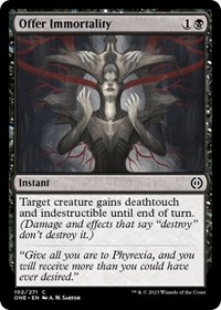 Offer Immortality, Phyrexia: All Will Be One