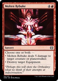 Molten Rebuke, Phyrexia: All Will Be One