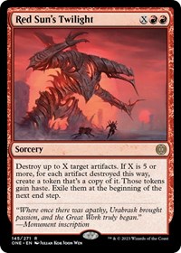 Red Sun's Twilight, Phyrexia: All Will Be One