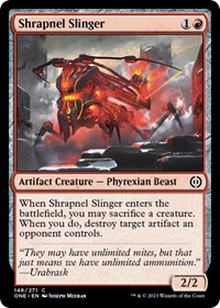 Shrapnel Slinger, Phyrexia: All Will Be One