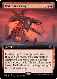 Red Sun's Twilight (Extended Art), Phyrexia: All Will Be One