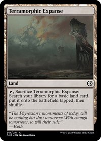 Terramorphic Expanse, Phyrexia: All Will Be One