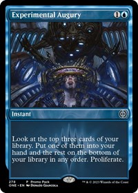 Experimental Augury, Promo Pack: Phyrexia: All Will Be One