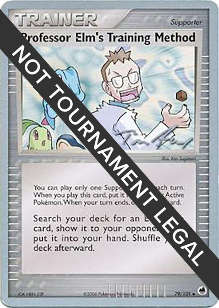 Professor Elm's Training Method - 2007 (Tom Roos)