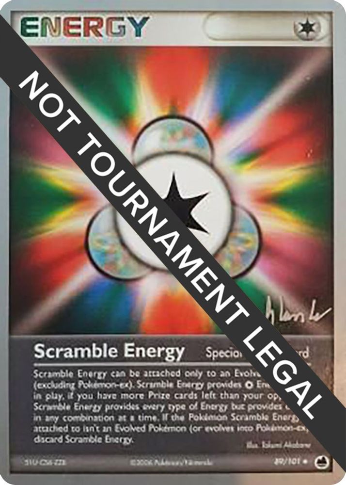Scramble Energy - 2008 (Dylan Lefavour)