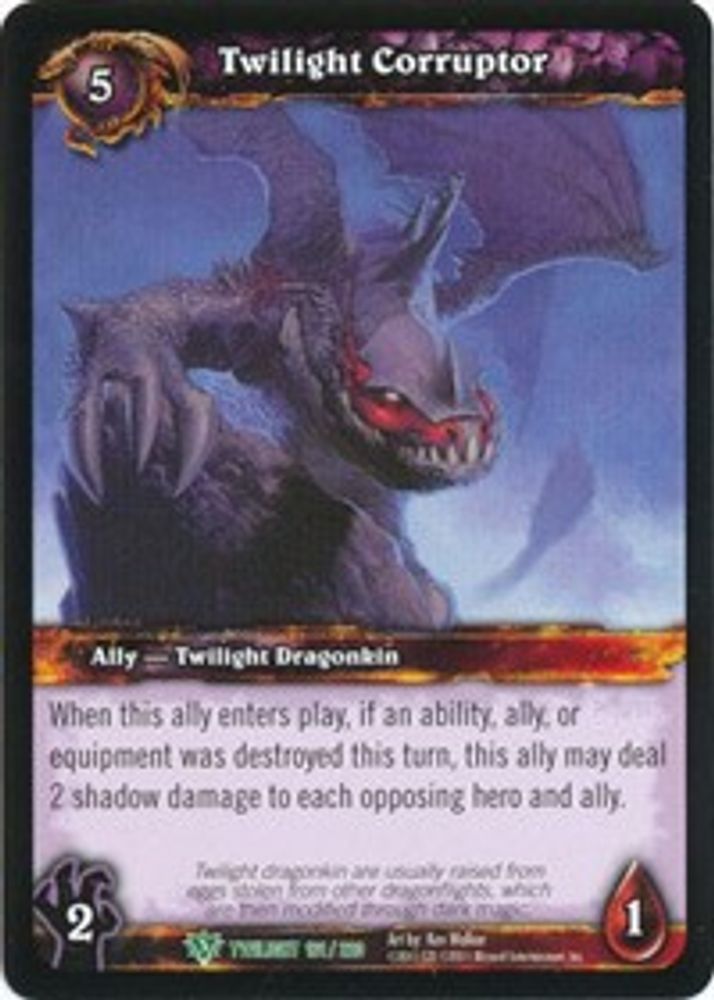 Twilight Corruptor, Standard, front