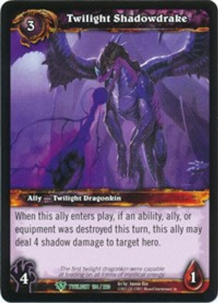 Twilight Shadowdrake, Standard, front