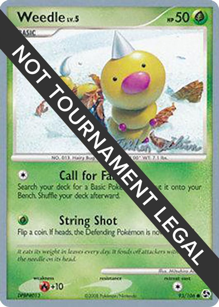 Weedle - 2009 (Stephen Silvestro)