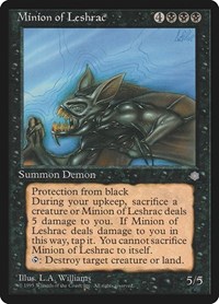 Minion of Leshrac, Ice Age