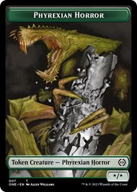 Phyrexian Horror Token (007), Phyrexia: All Will Be One