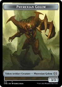 Phyrexian Golem Token, Phyrexia: All Will Be One