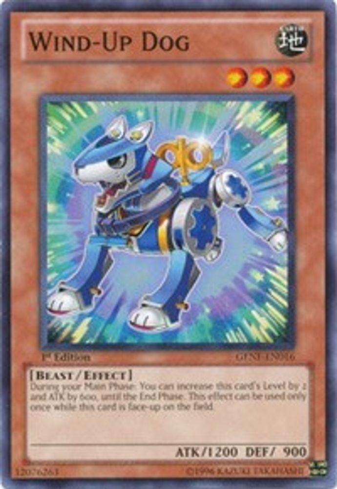 Wind-Up Dog, 1st-edition, front