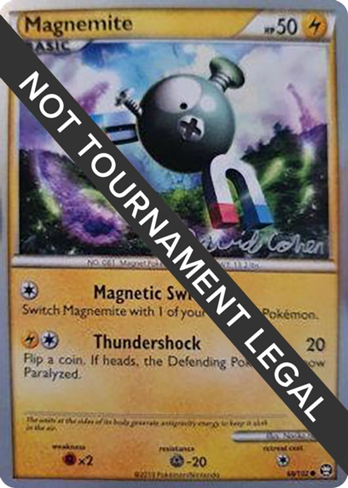 Magnemite - 2011 (David Cohen)