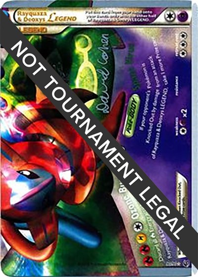 Rayquaza & Deoxys Legend (90) - 2011 (David Cohen)