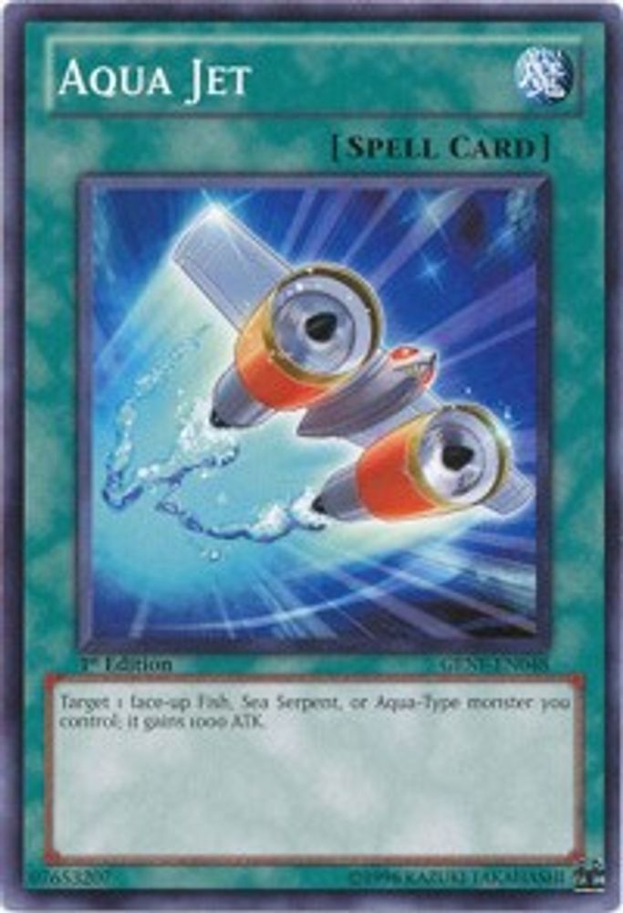 Aqua Jet, 1st-edition, front