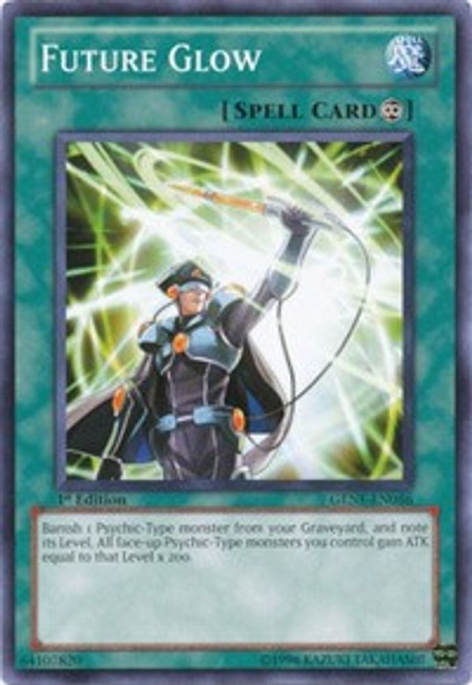 Future Glow, 1st-edition, front