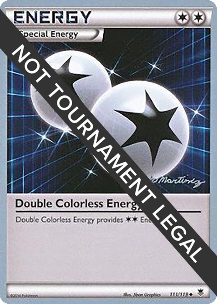 Double Colorless Energy - 2015 (Patrick Martinez)