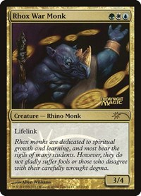 Rhox War Monk, FNM Promos
