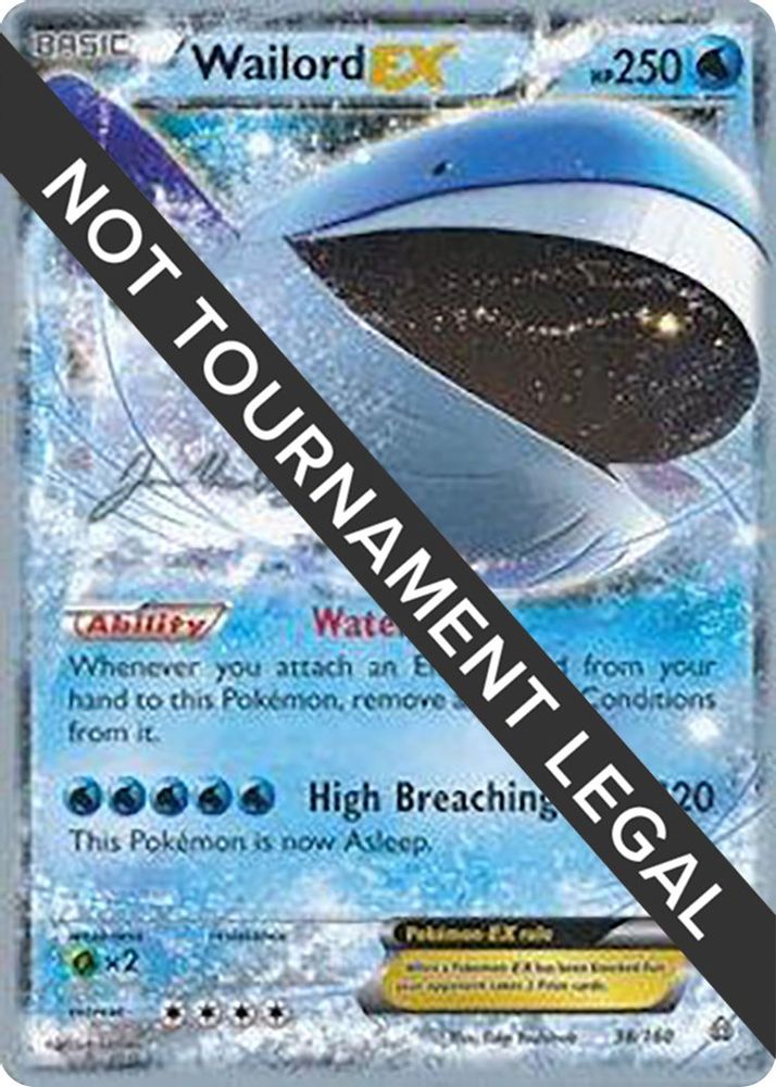 Wailord EX - 2015 (Jacob Van Wagner)
