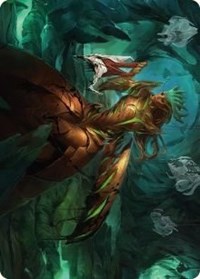 Glissa Sunslayer Art Card, Art Series: Phyrexia: All Will Be One