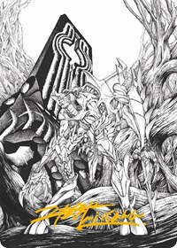 Lukka, Bound to Ruin Art Card (Gold-Stamped Signature), Art Series: Phyrexia: All Will Be One