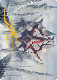 Mondrak, Glory Dominus Art Card (Gold-Stamped Signature), Art Series: Phyrexia: All Will Be One