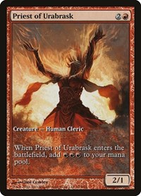 Priest of Urabrask, Game Day & Store Championship Promos
