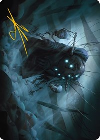 Meldweb Curator Art Card (Gold-Stamped Signature), Art Series: Phyrexia: All Will Be One
