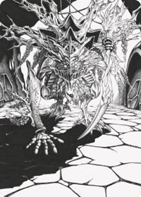 Thrun, Breaker of Silence Art Card, Art Series: Phyrexia: All Will Be One