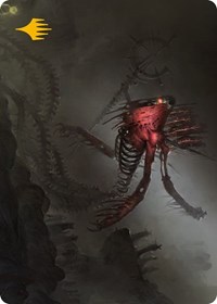 Drivnod, Carnage Dominus Art Card (Gold-Stamped Signature), Art Series: Phyrexia: All Will Be One
