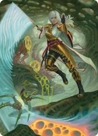 The Eternal Wanderer Art Card, Art Series: Phyrexia: All Will Be One