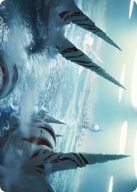 Seachrome Coast Art Card, Art Series: Phyrexia: All Will Be One