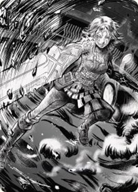 Nahiri, the Unforgiving Art Card (80/81), Art Series: Phyrexia: All Will Be One