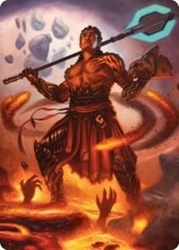 Koth, Fire of Resistance Art Card, Art Series: Phyrexia: All Will Be One