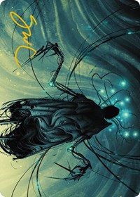 Ichor Synthesizer Art Card (Gold-Stamped Signature), Art Series: Phyrexia: All Will Be One